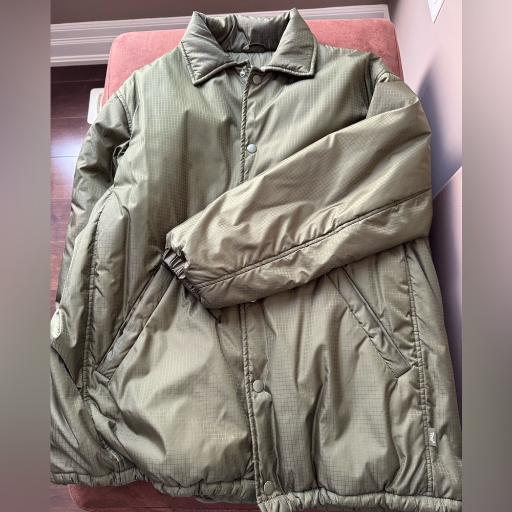 TNA Olive Puffer Jacket